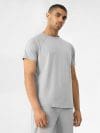 Tricou regular din bumbac PIMA pentru bărbați 4F x RL9