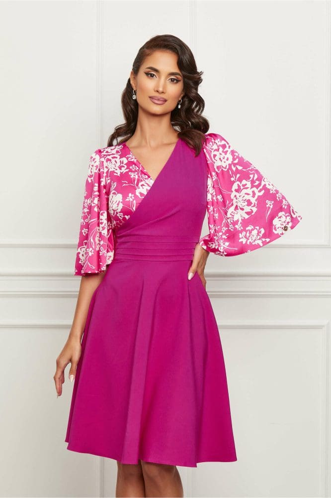 rochie-dy-fashion-fucsia-cu-imprimeu-floral-pe-bust-si-maneci-1154900-933467-4