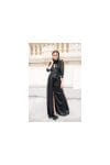 Rochie MBG lunga neagra cu paiete la bust