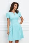 Rochie Moze bleu cu buzunare