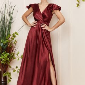 Rochie Affection Bordo