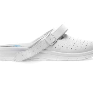 Saboti medicinali PLANTARES albi, 621, din piele naturala