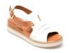 Sandale FLAVIA PASSINI albe, 1087, din piele naturala