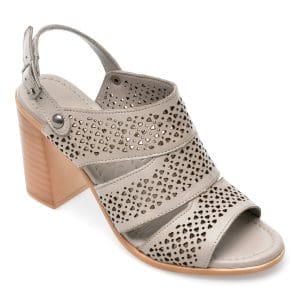 Sandale GRYXX gri, 110108, din piele naturala