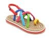Sandale IMAGE multicolor, 2022, din material textil
