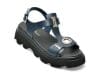 Sandale PUFFY FOOTS bleumarin, 16, din piele naturala