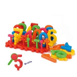 Set de construcţie cu 21 de piese – Lumea numerelor