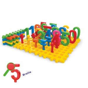 Set de construcţie cu 39 de piese – Universul numerelor