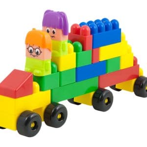 Set de construcție cu 64 de piese