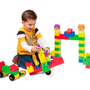 Set de construcție cu 96 de piese