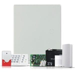 Sistem alarma antiefractie Paradox Spectra KIT SP4000 INT + Comunicator GSM/GPRS, 2 partitii, 4 zone, extensibil 32 zone