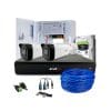 Sistem supraveghere exterior complet Acvil Pro ACV-C2EXT80-4K, 2 camere, 4K, IR 80 m, 3.6 mm, audio prin coaxial