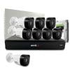 Sistem supraveghere exterior middle Acvil Pro ACV-M8EXT20-5MP-V2, 8 camere, 5 MP, IR 20 m, 2.8 mm, audio prin coaxial