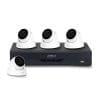 Sistem supraveghere interior basic Dahua WizSense DH-B4INT30IR-2MP-M, 4 camere, 2 MP, IR 30 m, 2.8 mm, microfon, functie PoS, IoT