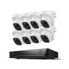 Sistem supraveghere IP exterior Reolink RLK16-800D8, 8 camere, 4K, IR 30 m, 4 mm, microfon, HDD 4 TB