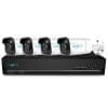 Sistem supraveghere IP exterior Reolink RLK8-800B4, 4 camere, 4K, IR 30 m, 4 mm, microfon, HDD 2TB