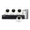 Sistem supraveghere IP interior Acvil Full Color ACV-FC-M4INT-4M-A-IP, 4 camere, 4 MP, lumina alba 30 m, 2.8 mm, slot card, microfon + HDD 1 TB