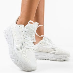 Sneakers dama Herrad Alb