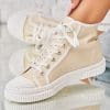 Sneakersi dama Textil Bej Hape