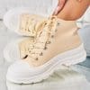 Sneakersi dama Textil Bej Jennessa