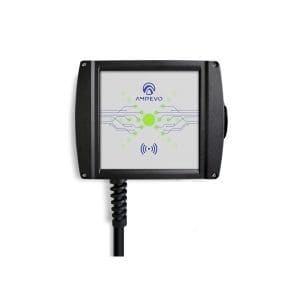 Statie incarcare masini electrice Ampevo AMP322T2GO-CP+RFID, 22 kW, Type 2, trifazat + 2x card RFID