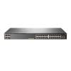 Switch cu 24 porturi Aruba JL255A, 128 Gbps, 95.2 Mpps, 4 porturi SFP+, PoE, 1U, cu management