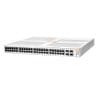 Switch cu 48 porturi Aruba JL685A, 176 Gbps, 130.95 Mpps, 4 porturi SFP/SFP+, 1U, cu management