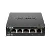 Switch cu 5 porturi D-Link DGS-105, 10 Gbps, 7.44 Mpps, 2.000 MAC, fara management