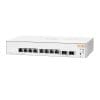 Switch cu 8 porturi Aruba JL680A, 20 Gbps, 14.88 Mpps, 2 porturi SFP, 1U, cu management