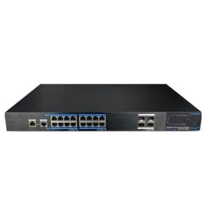 Switch profesional PoE UTP7516GE-POE-4GF, 16 porturi, 1000 Mbps, cu management