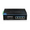 Switch industrial POE+ UTP7204GE-PD, 4 + 2 porturi, 12Gbps, fara management