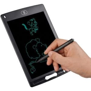 Tableta desen grafica rescriptibila, NYTRO 8.5-inch, Pentru Copii, Creion Stylus, Negru