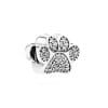 Talisman din argint S925 Paw Charm DRGT0030