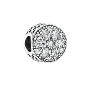 Talisman din argint S925 Shiny Flower DRGT0026