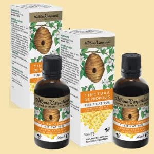 TINCTURA DE PROPOLIS PURIFICAT 95% POLIFENOLI MIN 15% 50ml+50ml