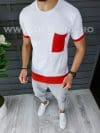 Tricou barbati PREMIUM slim fit ZR B1115 P4-2.1
