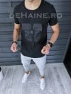 Tricou barbati slim fit asimetric ZR A9283 V3-1