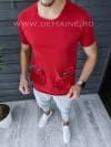 Tricou barbati slim fit ZR A9725 K6