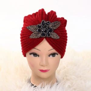Turban cu model rosu Deli