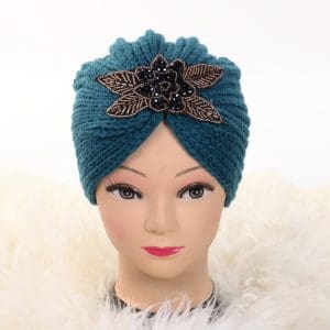 Turban cu model turcoaz Deli