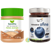 Pasta de Arahide Cremoasa fara Zahar 375g Sanovita + Dulceata de Afine fara Zahar 360g Bun de Tot
