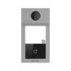Post de exterior videointerfon IP WiFi Hikvision DS-KV8113-WME1(C), 1 familie, Mifare, 2MP, IR, PoE, aparent