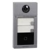Videointerfon de exterior IP WiFi Hikvision DS-KV8213-WME1(B), 2 MP, IR 3 m, MIFARE 13,56 MHz, PoE, slot card