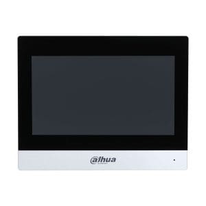 Videointerfon de interior IP WIFI Dahua VTH8A21KMS-W, 7 inch, aparent, PoE, slot card