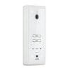 Videointerfon de exterior Electra VPM.02S03.ELWH4, RFID, 2 familii, aparent, 4 fire