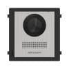 Videointerfon exterior modular IP Hikvision DS-KD8003-IME1B/NS, 2 MP, IR, 2000 utilizatori, PoE, aparent/ingropat