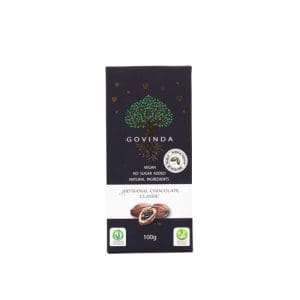 Ciocolată artizanală vegană clasică, 100g | Govinda
