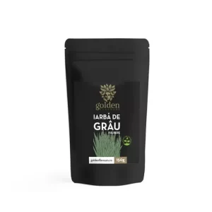 Iarbă de Grâu Pulbere 100% Naturală, 150g | Golden Flavours