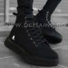 Ghete barbati negre cu talpa neagra BA0155 A31-4