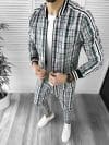 Trening barbati slim fit Pantaloni + Hanorac 10018 103-3